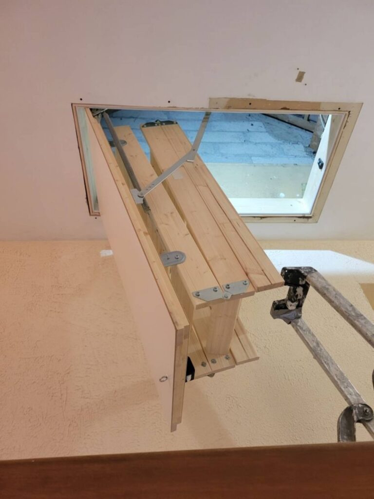 Installation de trappe et escalier à Evreux