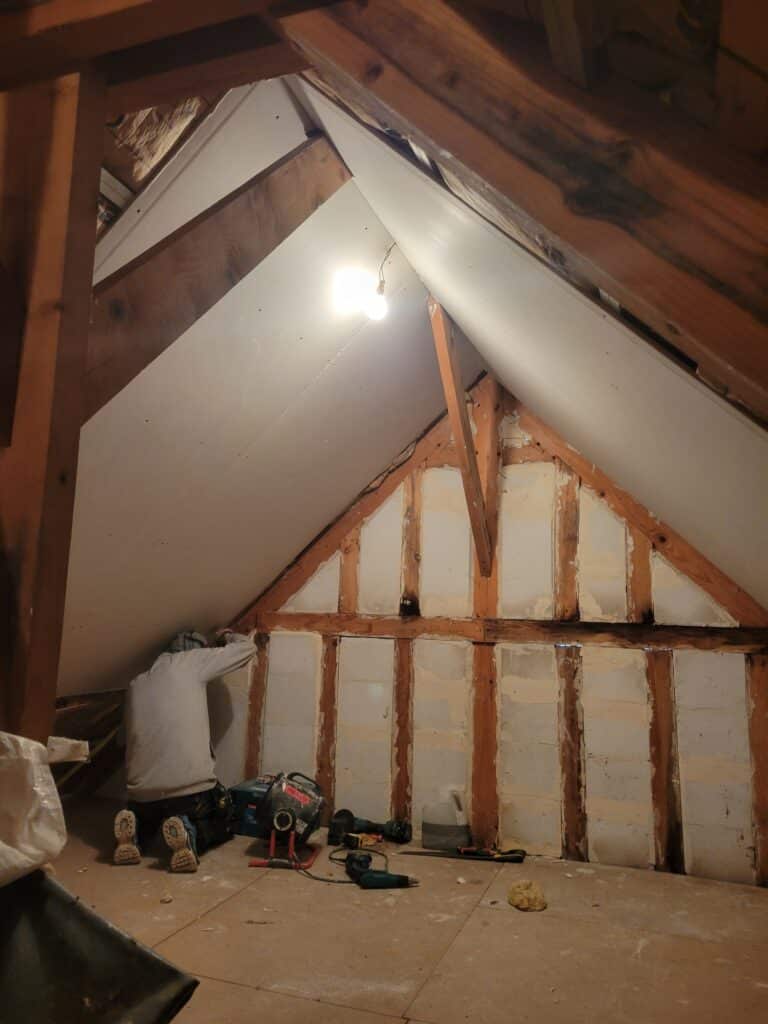 Installation de cloison et isolation à Le Neubourg