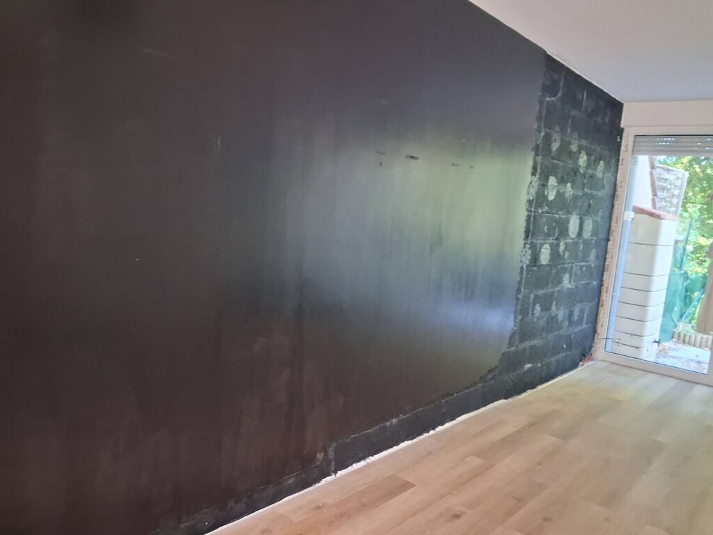 Rénovation murale et reimpermibilisation des murs à Evreux